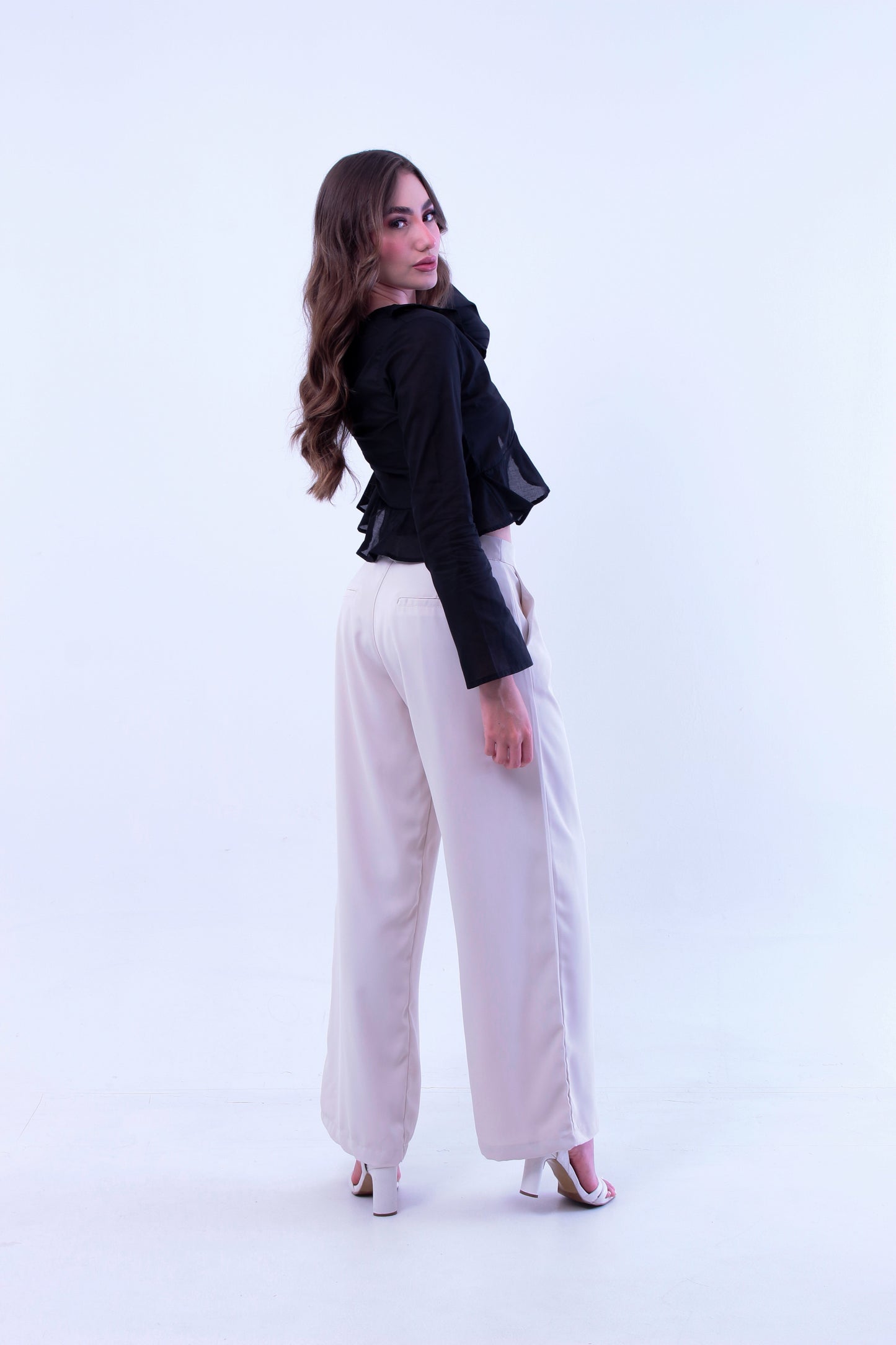 blusa cream