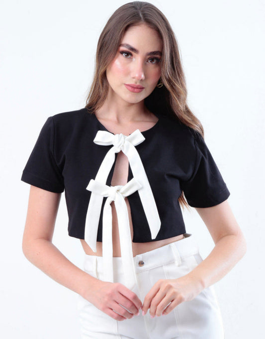 Blusa Charm Negro