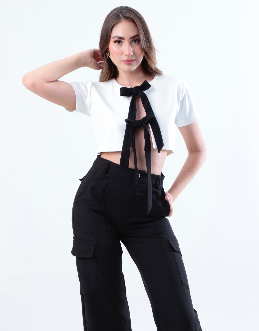 blusa charm marfil
