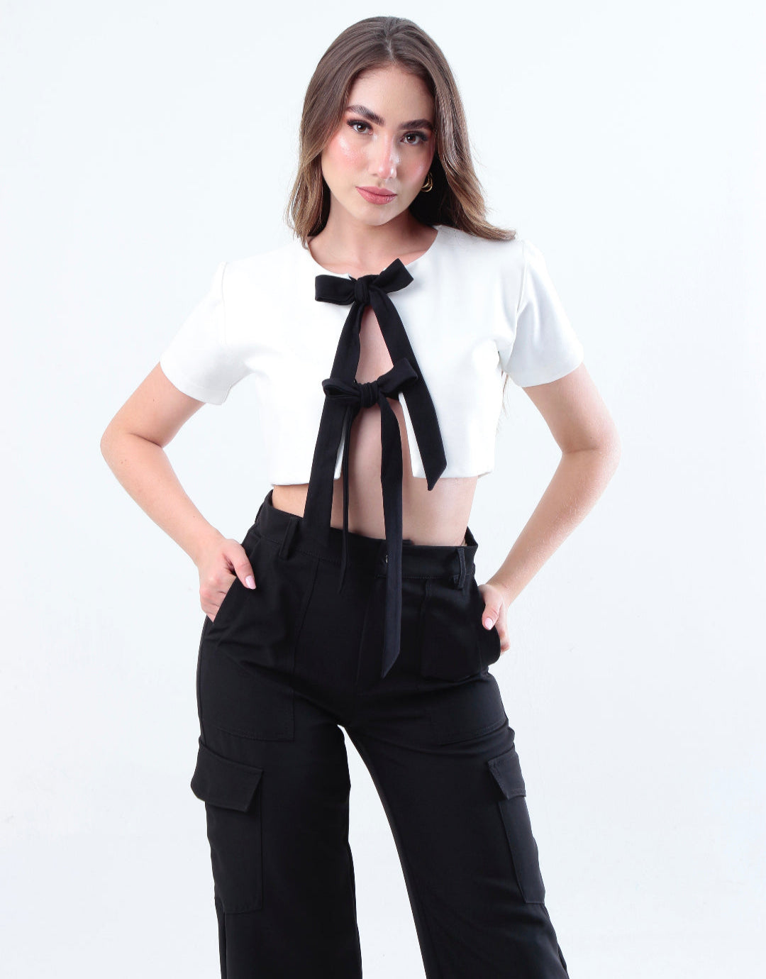 blusa charm marfil